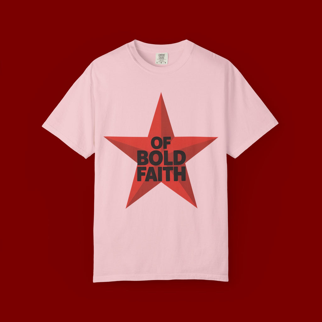Bold Faith Star T-Shirt — "Of Bold Faith" Graphic Tee