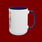God Is Good All The Time Accent Coffee Mug — Inspirational Christian Coffee Cup (11/15oz)