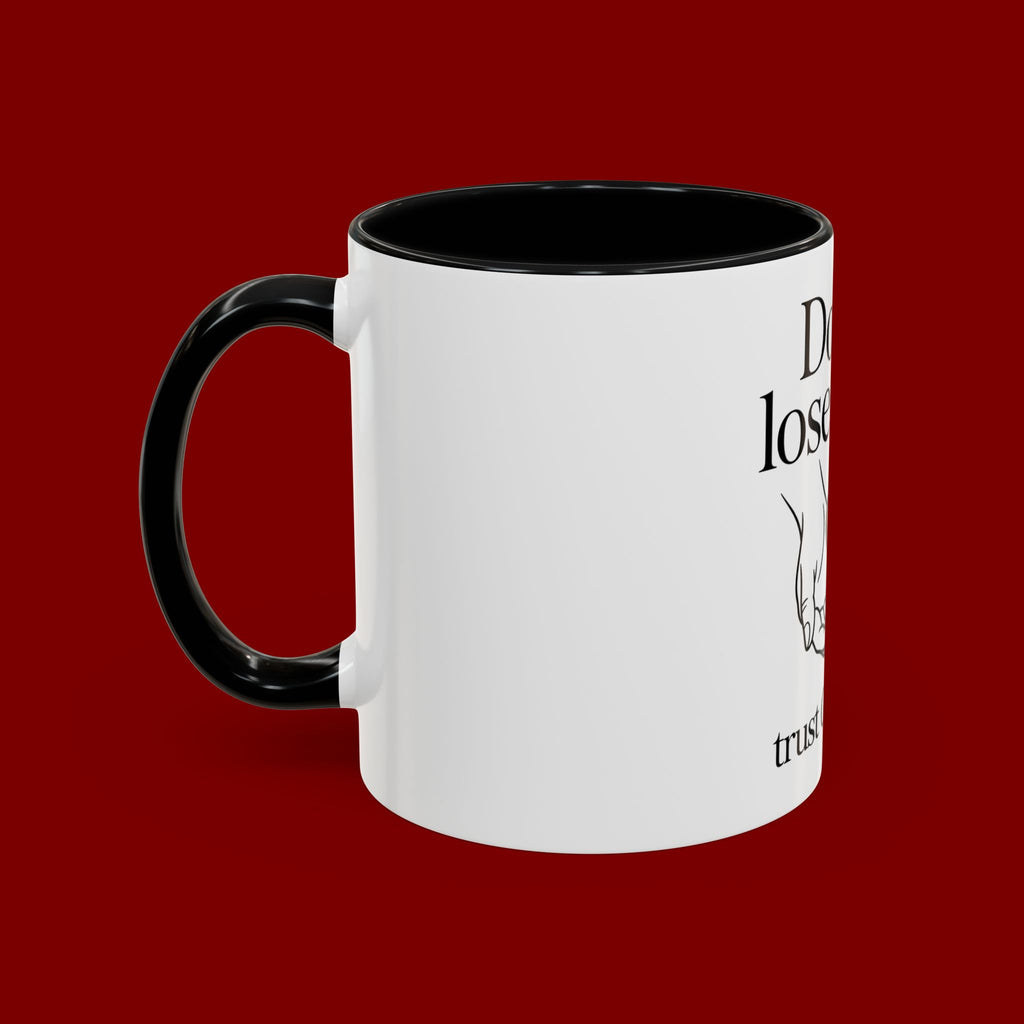 Do Not Lose Heart Accent Coffee Mug — Trust God’s Plan Inspirational Christian Mug