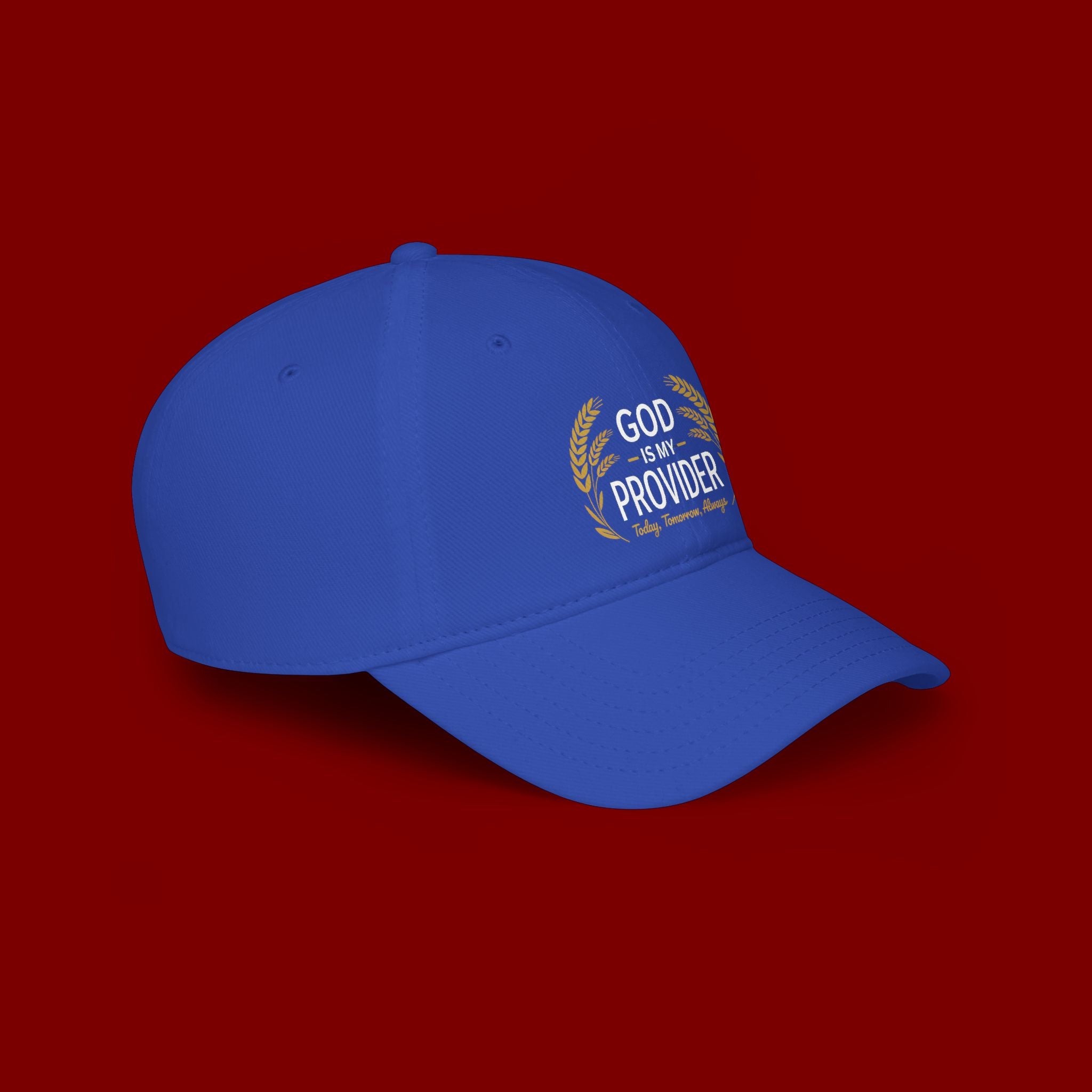 God Is My Provider Baseball Cap — Faith Hat with 'God Is My Provider' Design