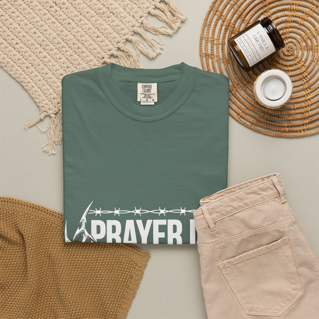 Prayer Is A Weapon T-Shirt — Christian Faith Graphic Tee