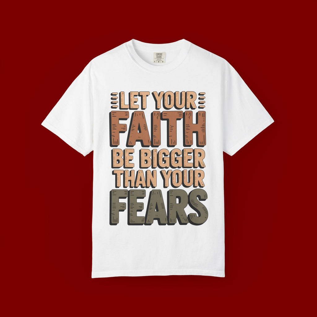 Faith Over Fear T-Shirt — Inspirational Christian Graphic Tee