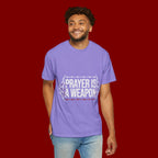 Prayer Is A Weapon T-Shirt — Christian Faith Graphic Tee