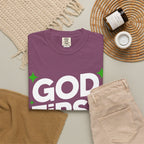 God First Bro T-Shirt — Faith Graphic Tee for Guys