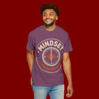 Mindset Over Everything T-Shirt — Positive Vibes Compass Graphic Tee