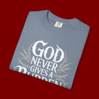 Inspirational Christian T-Shirt — "God Never Gives a Burden You Can't Bear" Tee