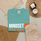 OVER Block Graphic T-Shirt — Bold Orange Minimalist Tee