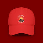 Low Profile Baseball Cap — 'Every Hardship Brings a New Dawn' Sunrise Mountain Embroidered Hat