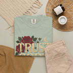 Trust God's Plan Floral T-Shirt — Inspirational Christian Tee
