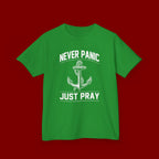 Kids T-Shirt - Plain White Heavy Cotton Tee (Everyday Wear, School & Play)
