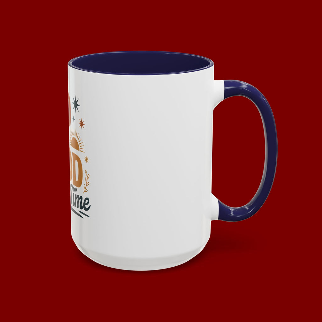 Praise the Lord Coffee Mug – Retro Christian Faith Accent Mug (11/15oz)