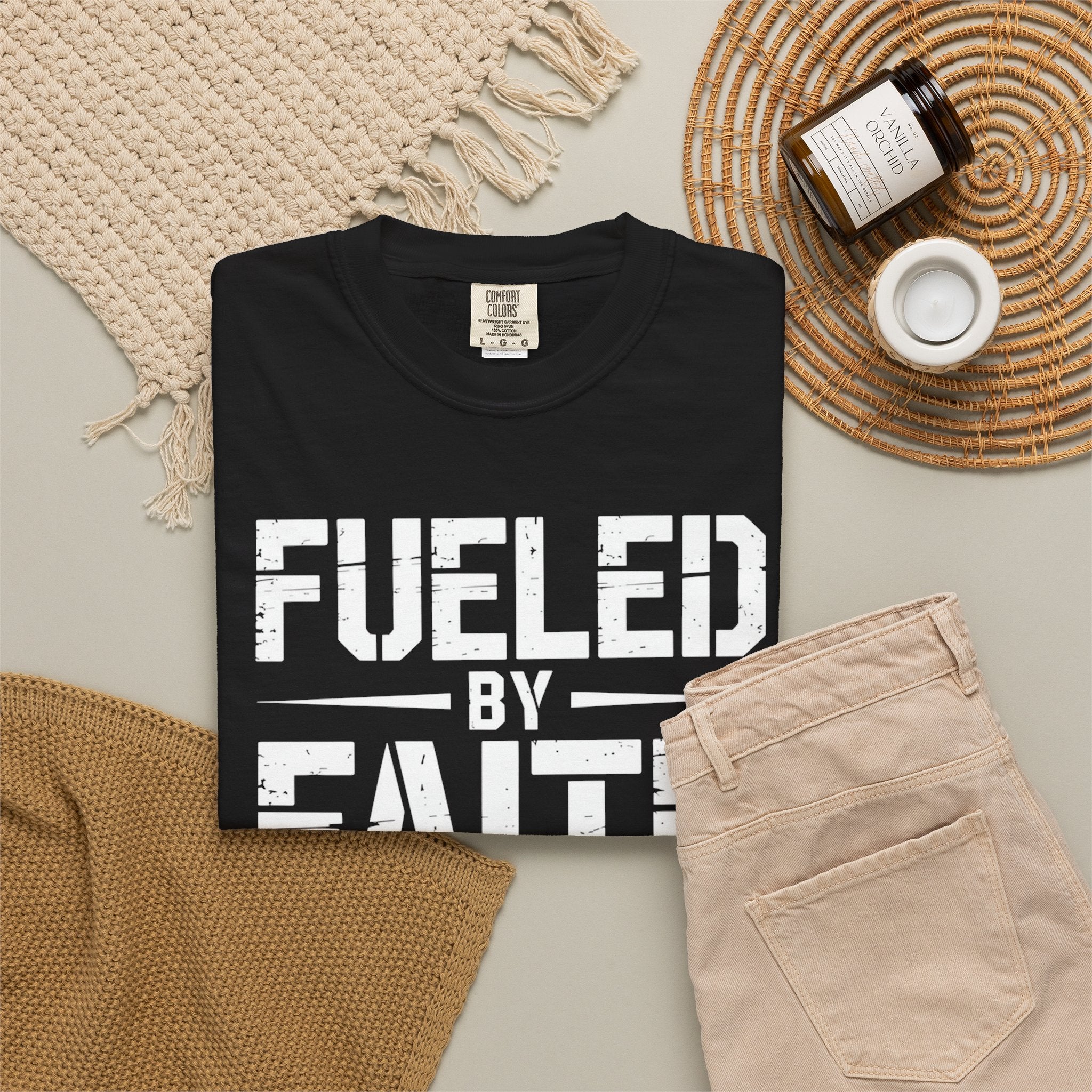 Fueled by Faith Not Fear T-Shirt