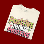 Positive Mind Positive Vibes Positive Life T-Shirt — Retro Smile Graphic Tee