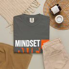OVER Block Graphic T-Shirt — Bold Orange Minimalist Tee