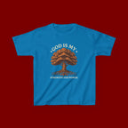 Autumn Oak Tree Kids T‑Shirt — Cozy Fall Nature Tee for Children