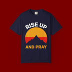 And Pray Mountain Sunset T-Shirt