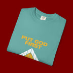Put God First T-Shirt — Christian Faith Graphic Tee