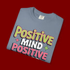 Positive Mind Positive Vibes Positive Life T-Shirt — Retro Smile Graphic Tee
