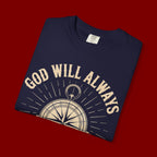God Will Always Make A Way T-Shirt — Compass Christian Faith Graphic Tee
