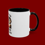 God-Themed Accent Coffee Mug – "My Help Is Only From God, The Creator of Heavens & Earth"