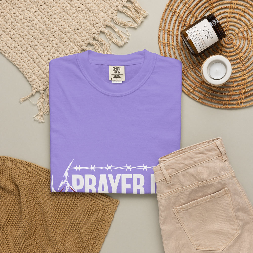 Prayer Is A Weapon T-Shirt — Christian Faith Graphic Tee