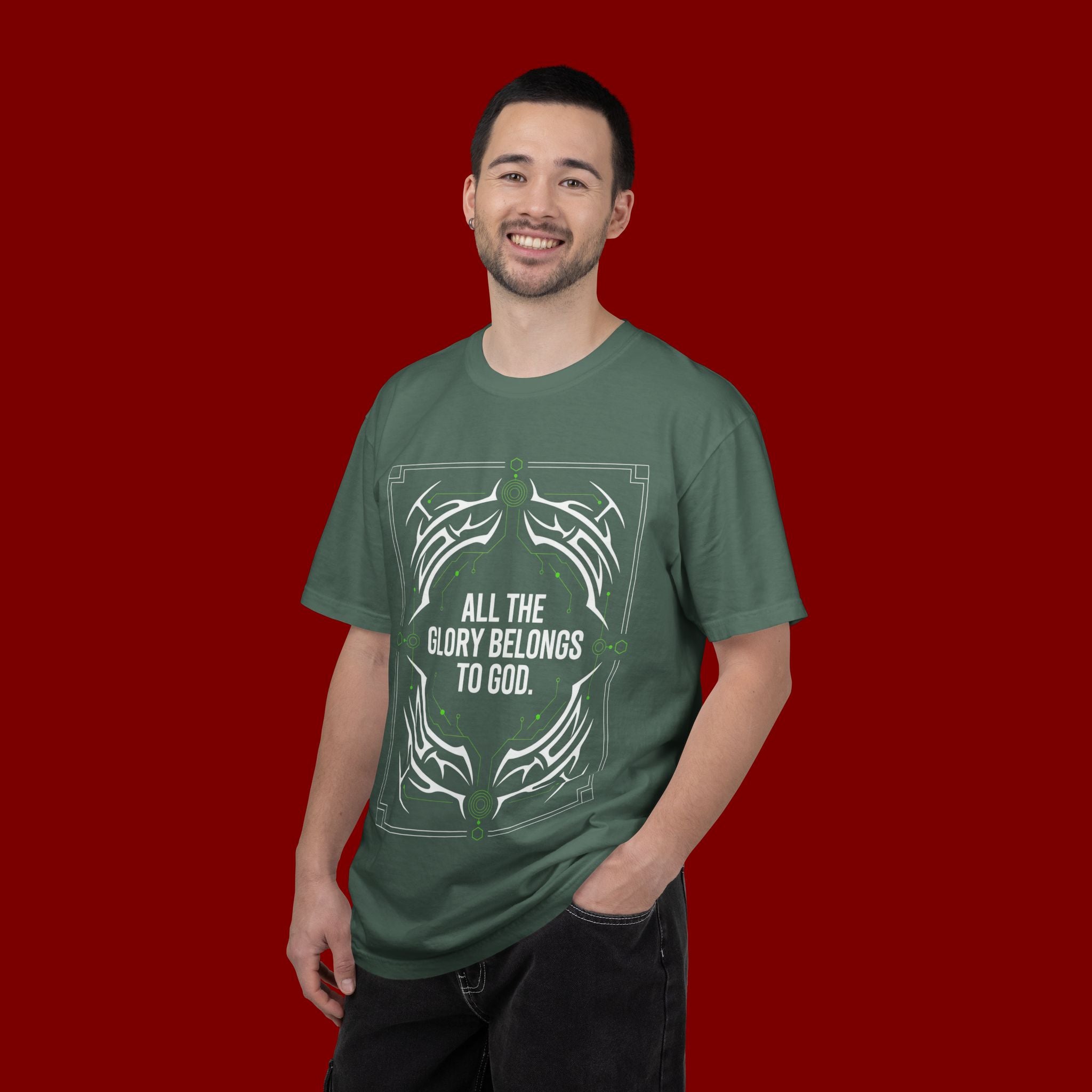 All The Glory Belongs To God T-Shirt — Faith Graphic Tee