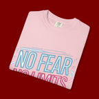 No Fear No Limits No Excuses Neon Graphic T-Shirt