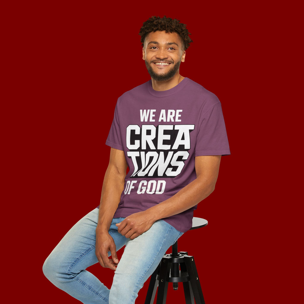 We Are Creations of God T-Shirt — Faith-Based Christian Graphic Tee