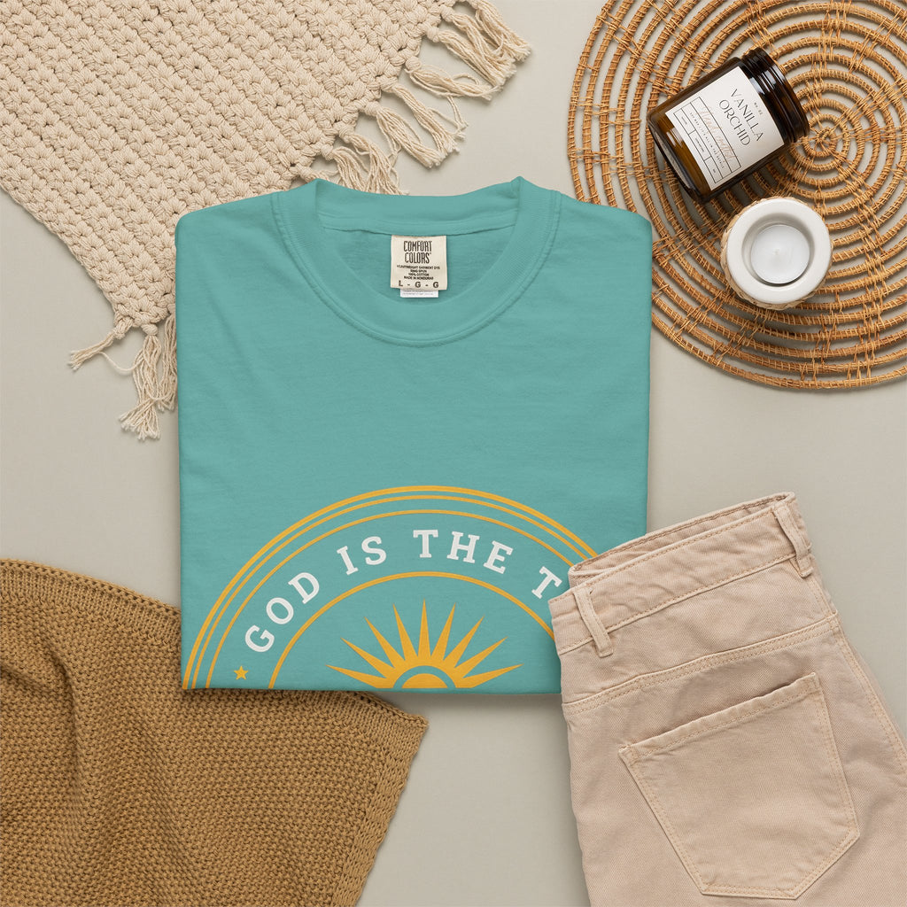 Priority Tee — "God Is The Top Priority" Christian Faith Graphic T-Shirt