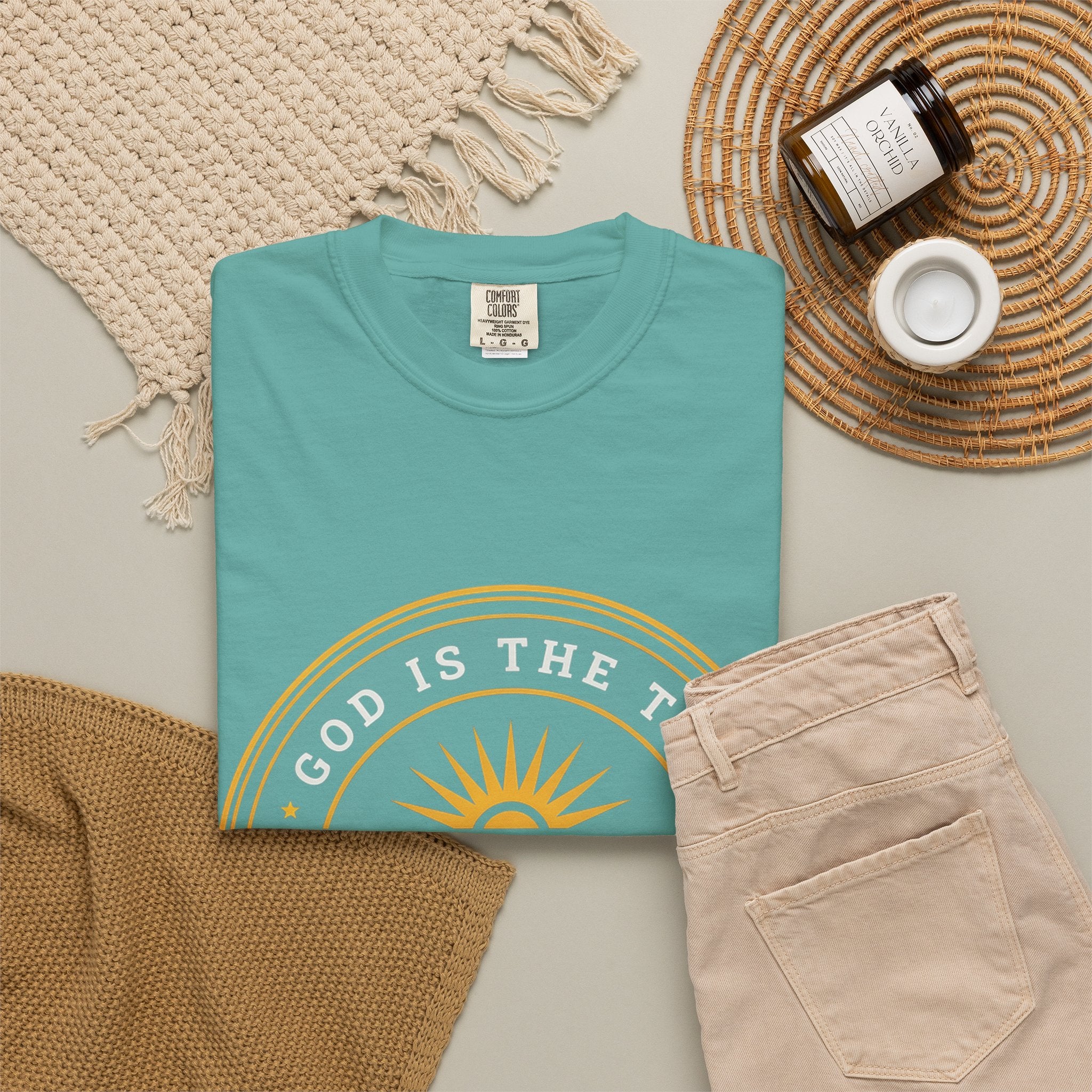 Priority Tee — "God Is The Top Priority" Christian Faith Graphic T-Shirt