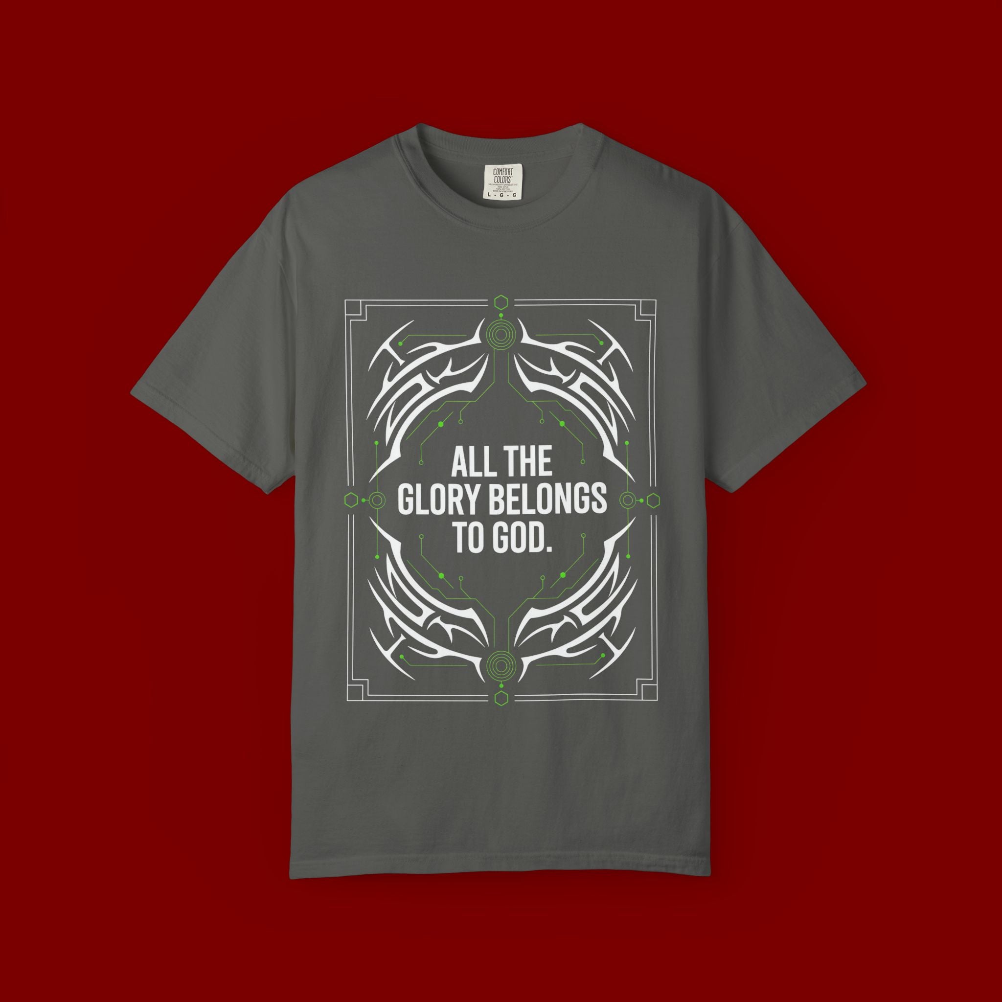 All The Glory Belongs To God T-Shirt — Faith Graphic Tee