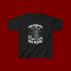 Kids T-Shirt — "Our Purpose Is To Please God, Not People" Faith Graphic Tee