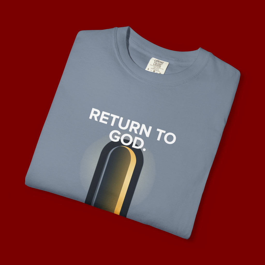 Mystic Doorway T-Shirt — Golden Arch Path Graphic Tee
