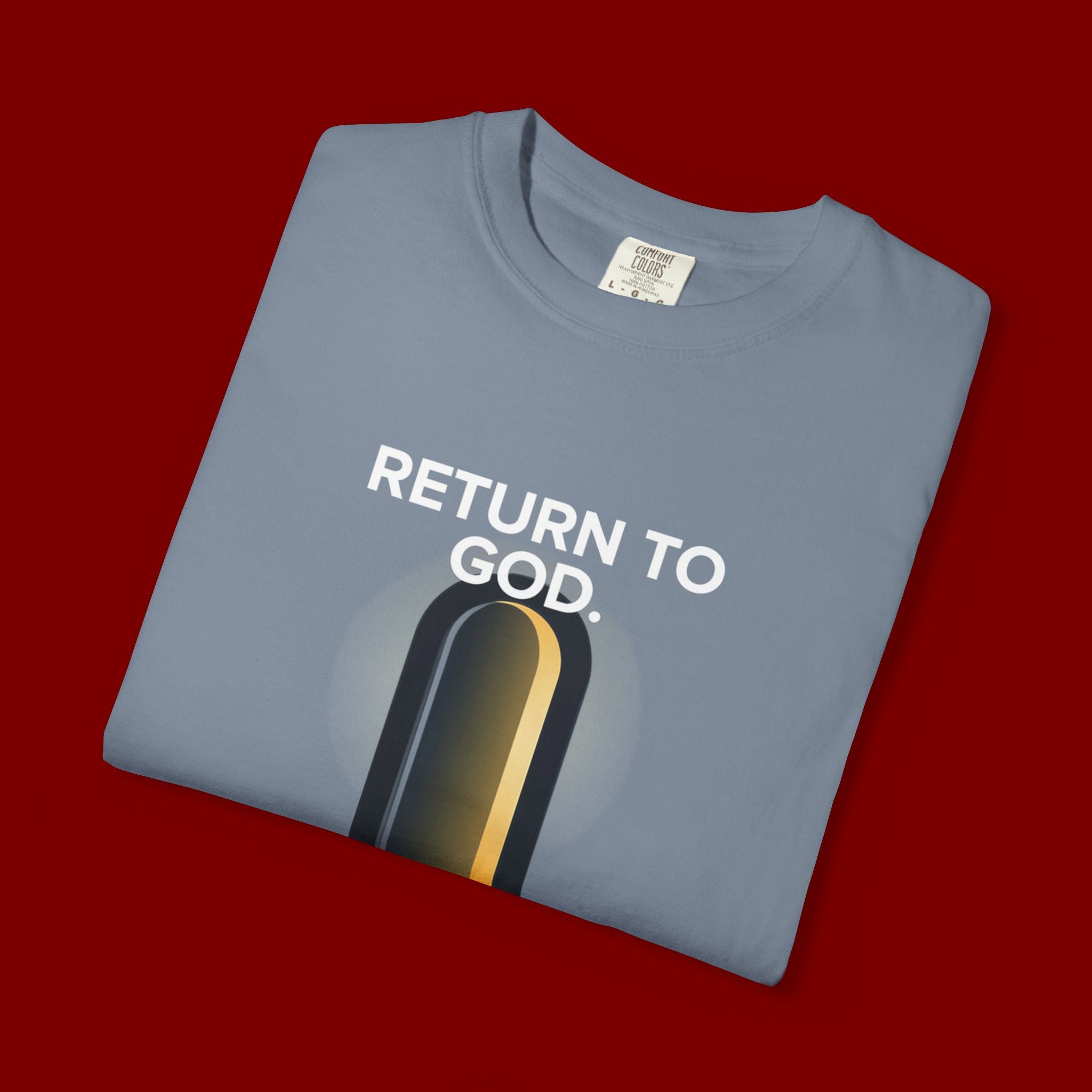 Mystic Doorway T-Shirt — Golden Arch Path Graphic Tee