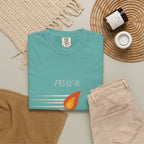 Pray & Never Give Up T‑Shirt — Inspirational Candle Faith Tee