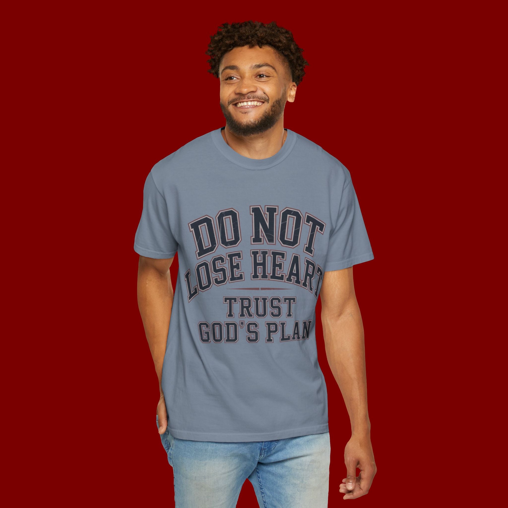 Do Not Lose Heart T‑Shirt — Trust God's Plan Inspirational Faith Tee
