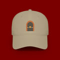 Lighthouse Sunset Cap — "Trust God" Embroidered Low Profile Baseball Hat