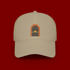 Lighthouse Sunset Cap — "Trust God" Embroidered Low Profile Baseball Hat