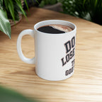 Ceramic Mug — "Fear Less, Pray More" Inspirational Sunrise Coffee Cup (11oz/15oz)