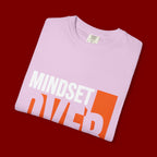 OVER Block Graphic T-Shirt — Bold Orange Minimalist Tee