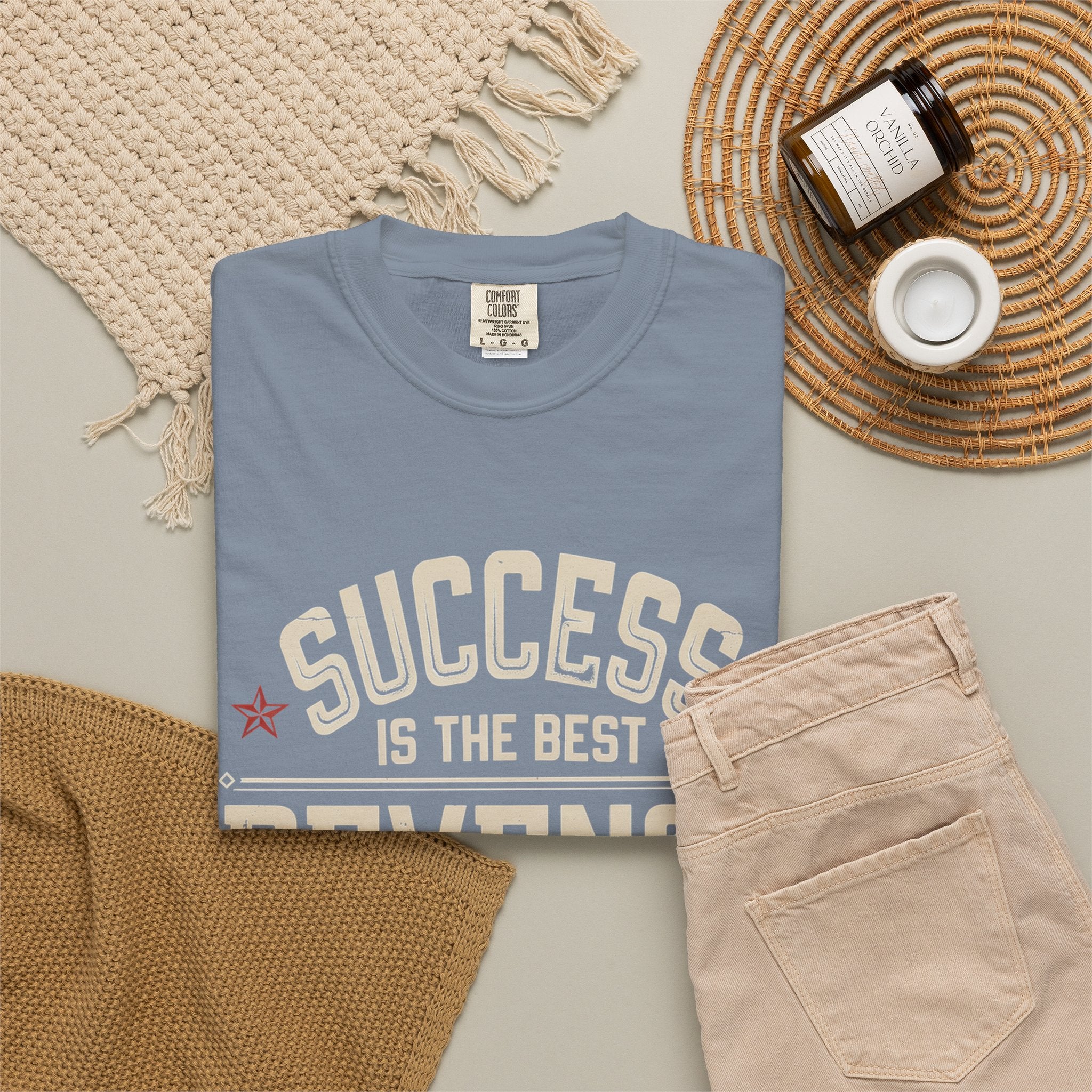 Success Is The Best Revenge T-Shirt — Motivational Graphic Tee