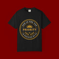 Priority Tee — "God Is The Top Priority" Christian Faith Graphic T-Shirt