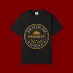 Priority Tee — "God Is The Top Priority" Christian Faith Graphic T-Shirt
