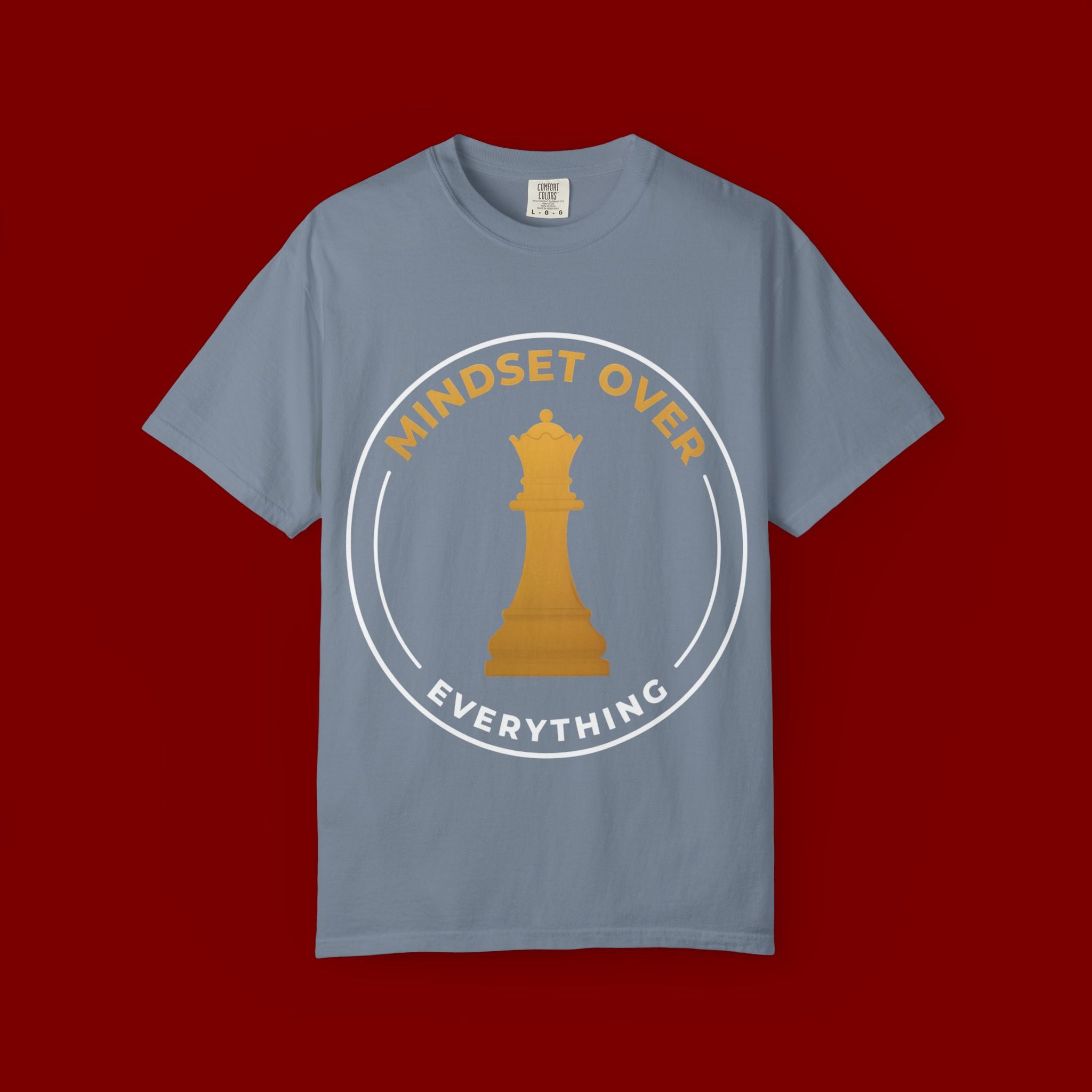 Mindset Over Chess Queen T-Shirt