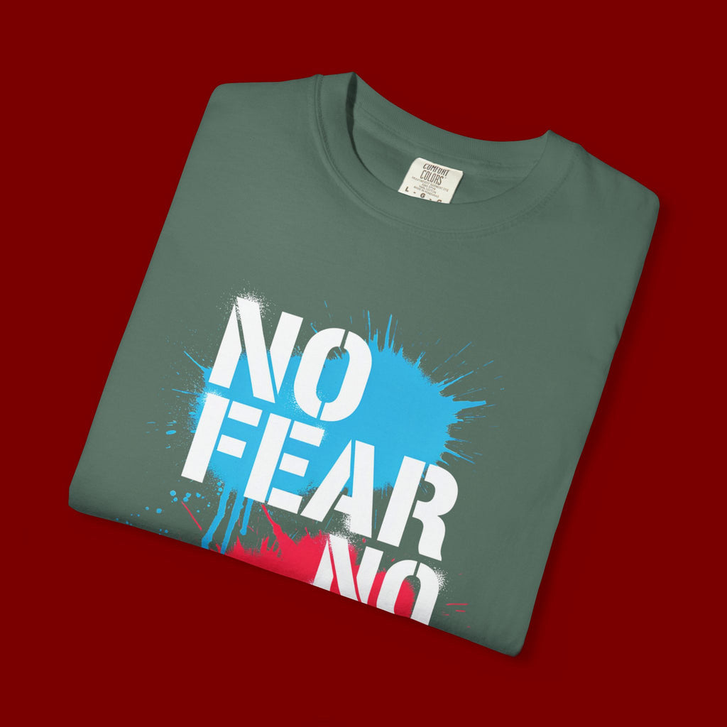 No Fear No Limits No Excuses T-Shirt — Motivational Graphic Tee
