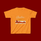 Kids T-Shirt - "Positive" Retro Sunrise Tee (Mind • Vibes • Life)