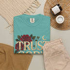 Trust God's Plan Floral T-Shirt — Inspirational Christian Tee