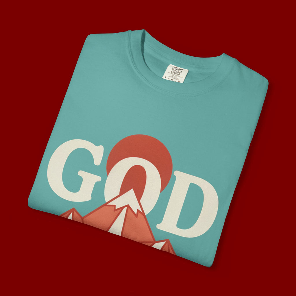 God Above All Things Mountain T-Shirt