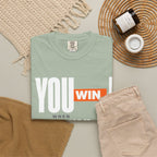 You Win You Pray T-Shirt — Inspirational Faith Graphic Tee