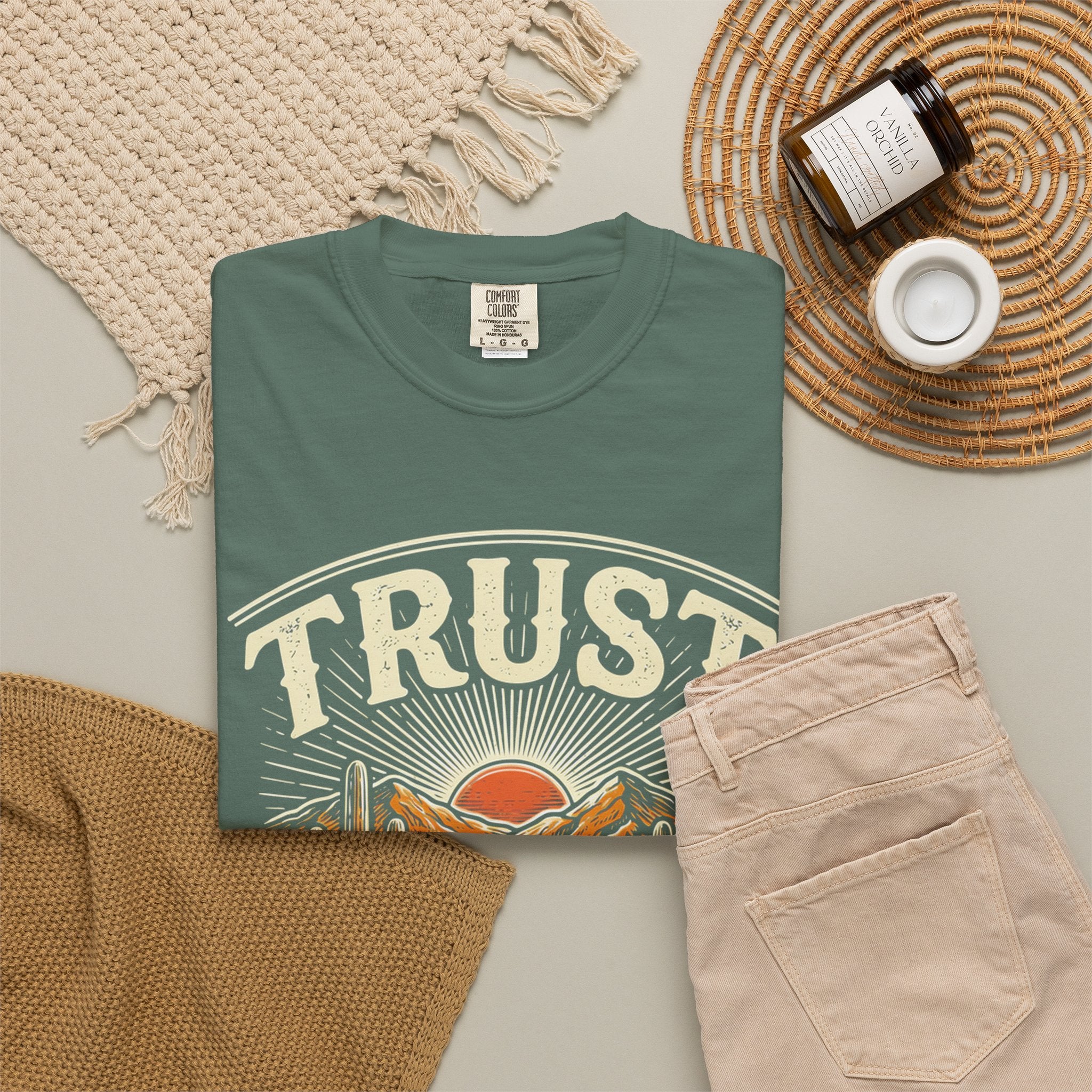 Trust God’s Plan Desert Graphic T-Shirt